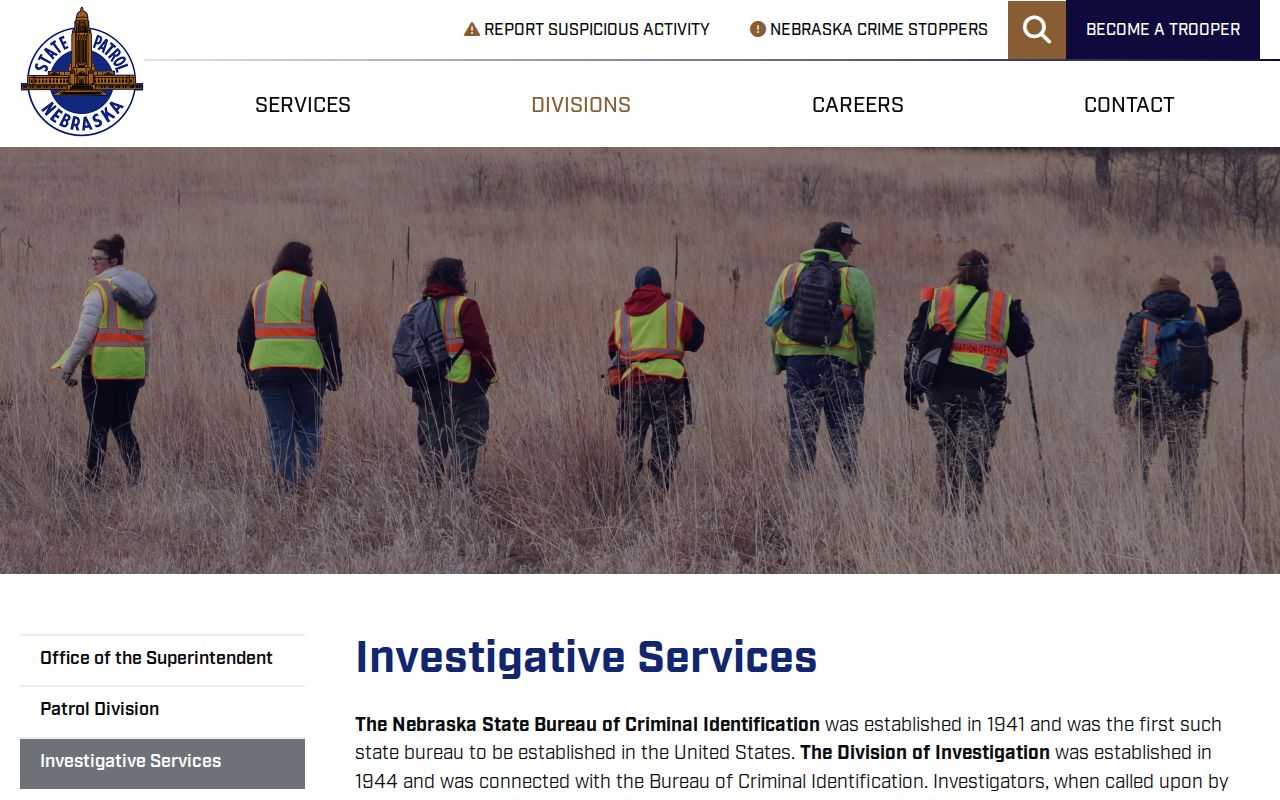 Antelope County most wanted reference showing Nebraska statewide Crime Stoppers context
